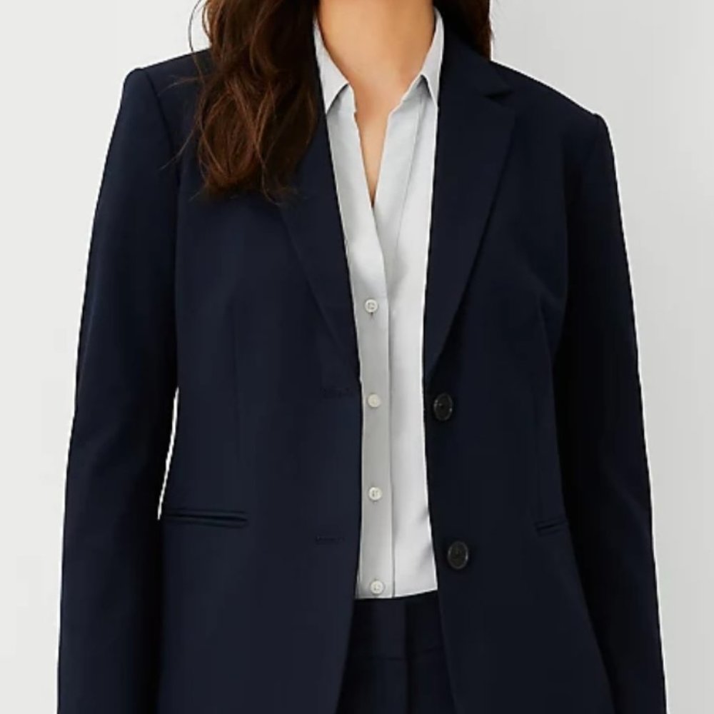 Ann Taylor Navy Suit Size 18/16/14
